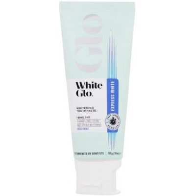 White Glo Glo Express White Whitening Toothpaste zubná pasta na rýchle bielenie 115 g