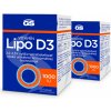 GS Vitamín Lipo D3 1000 IU, 2× 60 kapsúl