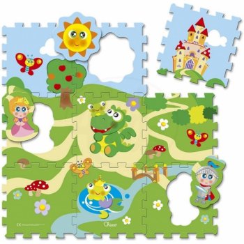 Chicco puzzle 30x30cm hrad 9 ks