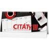 Pracovní kalendář Citáty 2026 - stolní kalendář -
