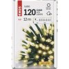 EMOS LED Vianočná vonkajšia reťaz 120xLED 17m IP44 teplá biela EMS615