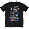 KISS - Umbrellas (Black) (tričko) Small