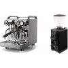 Rocket Espresso Mozzafiato FAST R + Stone Espresso Pebble, black