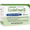 Testovacie prúžky ku glukomeru SD CodeFree, 50 ks