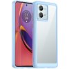 Ochranný kryt Colorful Acrylic case modrý – Motorola Moto G84 5G