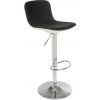 Barová stolička G21 Lima látková, black 60023300