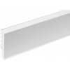 PVC GRINDJUOST R9003 15X60X2,2 BIELA(12)