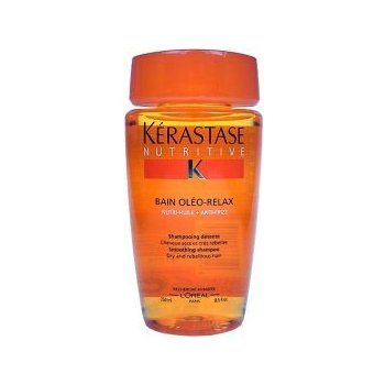 Kérastase Nutritive Bain Oléo Relax Smoothing Sham Dry Rebel šampón pro suché neposlušné rozlétané vlasy 250 ml