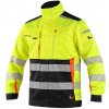 Canis CXS BENSON HI VIS výstražná Monterková Bunda žltá čierná