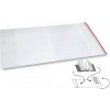 Obal univerzálny PP 217x380 mm lesk číry samolep. prúžok