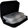 MEDIARANGE na 96 CD/DVD, zapínací, černé BOX55
