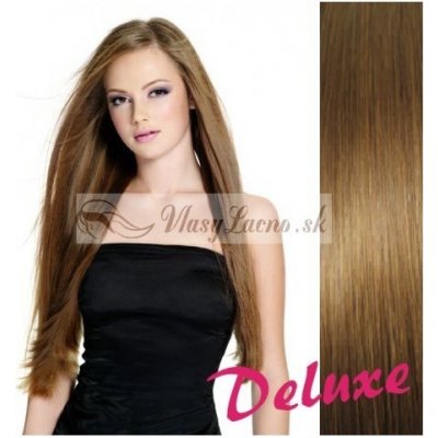 DELUXE svetlo hnedé Clip in vlasy na predĺženie 70-73 cm od 381,74 € -  Heureka.sk