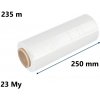 Nabal Ručná stretch fólia biela 25cm/0,023mm, 1,6 kg, 235 m