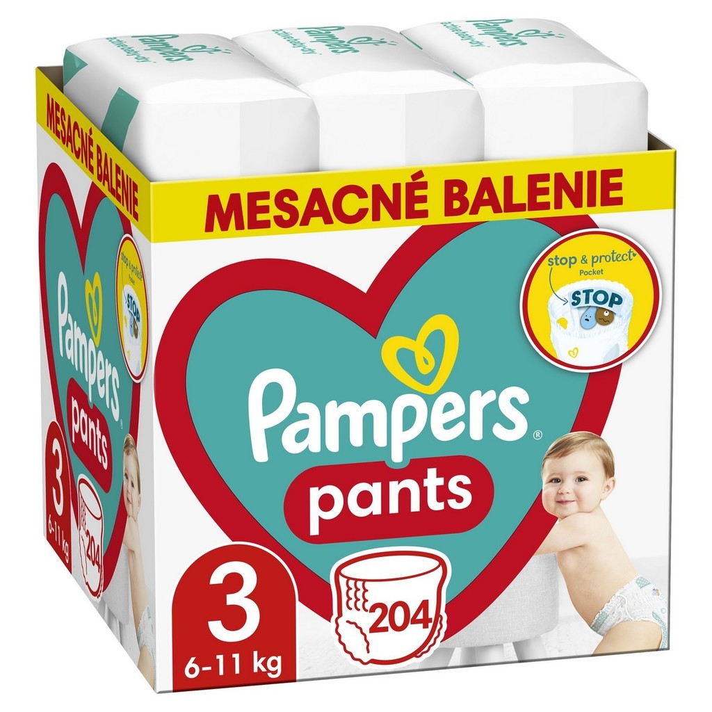 Pampers S3 204ks