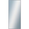 DANTIK - Zrkadlo v rámu, rozmer s rámom 60x140 cm z lišty Hliník platina (7002019)