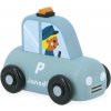 Janod Janod Cross roads Drevené auto na tlačenie Polícia modré J05912
