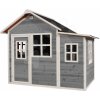 Exit domček cédrový Loft 150 Grey Toys sivý