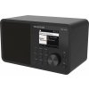 Telestar TOP200 internetové/DAB+/FM rádio, Bluetooth, USB nahrávání, Wi-Fi, CZ OSD menu, černá