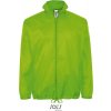 SOL'S | Shift, Unisex vetrovka, zelená lime, M