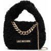 LOVE MOSCHINO Bushy Black crossbody kabelka