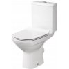 Cersanit CARINA Clean On 480 new - wc kombi 010 3/5 bez sedátka, biela, K31-045