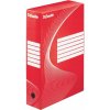 Esselte archívny box bielo červený 80 mm