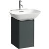 Laufen Spodná skrinka pod umývadlo 31,7 cm, závesy vpravo, sivá prevádzka H4030221102661
