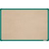 VMS VISION, s.r.o. Textilná nástenka boardOK so zeleným rámom 600x900