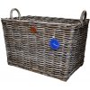 Košík z ratanu s rúčkami 50x35x32cm47302