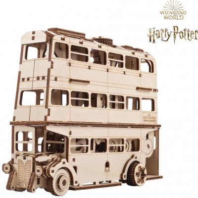 Ugears 3D mechanické puzzle Harry Potter Rytiersky autobus 268 ks