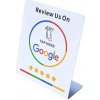 Stojan NFC NTAG216 140x120x1,5mm Recenzia Google biely