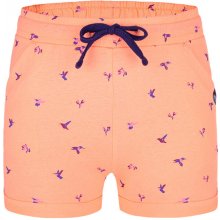 Loap Bame Dievčenské šortky Dessert Flower Pink