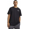 Pánske tričko Under Armour UA LOGO EMB HEAVYWEIGHT SS čierna|3XL