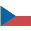 Manutan Štátna vlajka, so záložkou, 150 x 100 cm, Česká republika