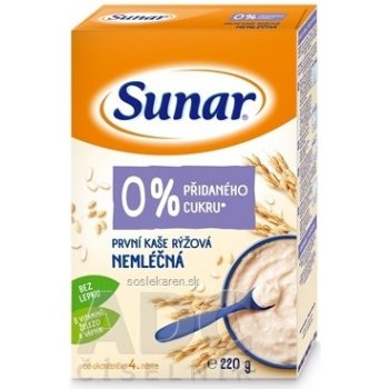 Sunar Nemliečna Prvá ryžová 220 g