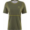 Dámske tričko KARI TRAA, LAM LOOSE TEE Khaki,Žltá XS