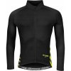 Dlhý cyklistický dres Force Jersey Spike, čierno-žltý fluo, veľkosť L