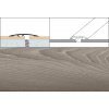 Eurofinal prechodové lišty 10 cm x 270 cm - orech clarus