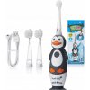 Sonická zubná kefka Brushbaby WildOnes tučniak sivá
