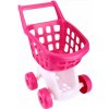 Nákupný vozík pre deti ružový