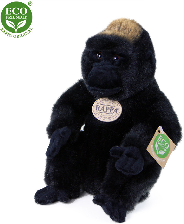 Eco-Friendly gorila sedící 23 cm