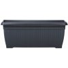 Kvetináč plast sivý Prosperplast 60 cm x 25,7 x 24 cm