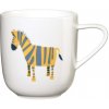 Hrnček s uškom WILDLIFE zebra Zoe , ASA Selection, porcelán, P.8 cm, V. 8,5 cm, 38070314