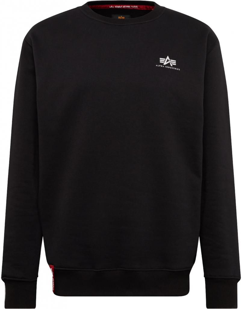 Alpha Industries Basic sweater Small Logo black