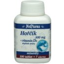 MedPharma Horčík 300 mg + Vitamín D3 107 tabliet