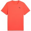 Pánske tričko Puma, M TAD ESSENTIALS SOLID CAT TEE červená,čierna M