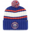 47 Brand Pánská zimní čepice Edmonton Oilers NHL Plateau ’47 Cuff Knit