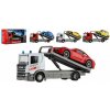 Welly Auto odťahovka Scania P320 + auto kov/plast 15cm mix druhov