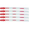 Yato Pílový list do priamočiarej píly 130 mm UNI TPI10-5 5 ks Bi-Metal YT-3417