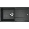 Granitový drez Sinks Amanda 990 Nanoblack